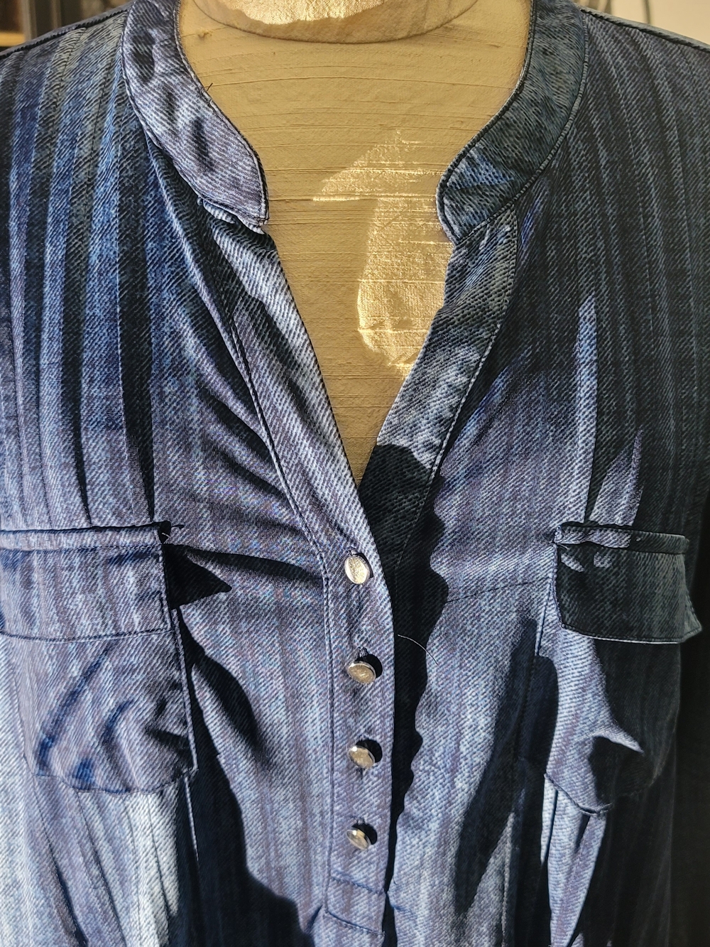 Cocomo Blue Denim Look